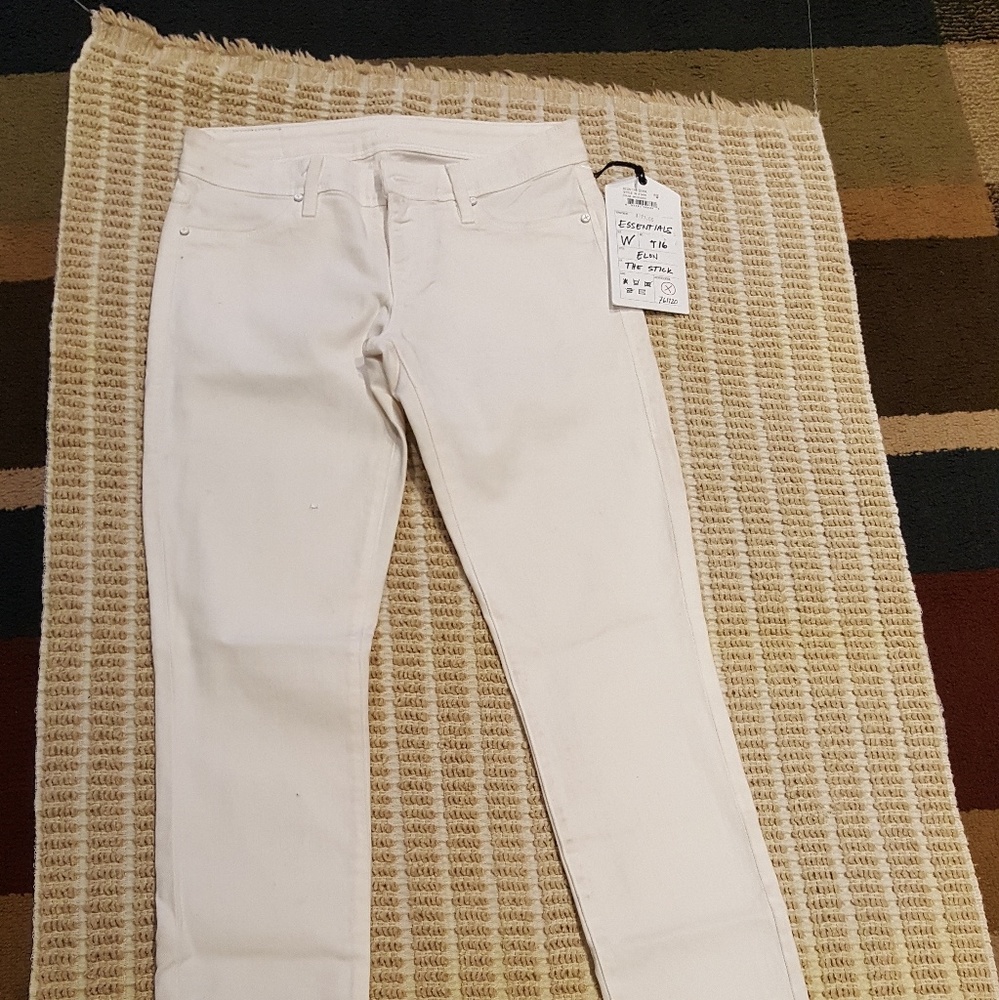 Nwt , Sinclair white skinny jean
